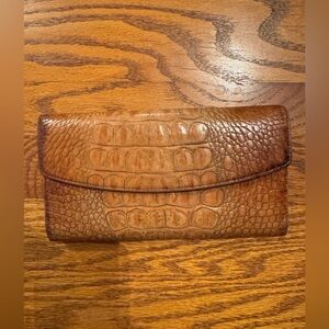 Brahmin Tri-Fold Wallet & Checkbook Cover